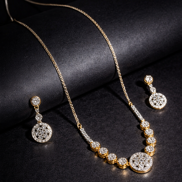 Diamond Locket Set