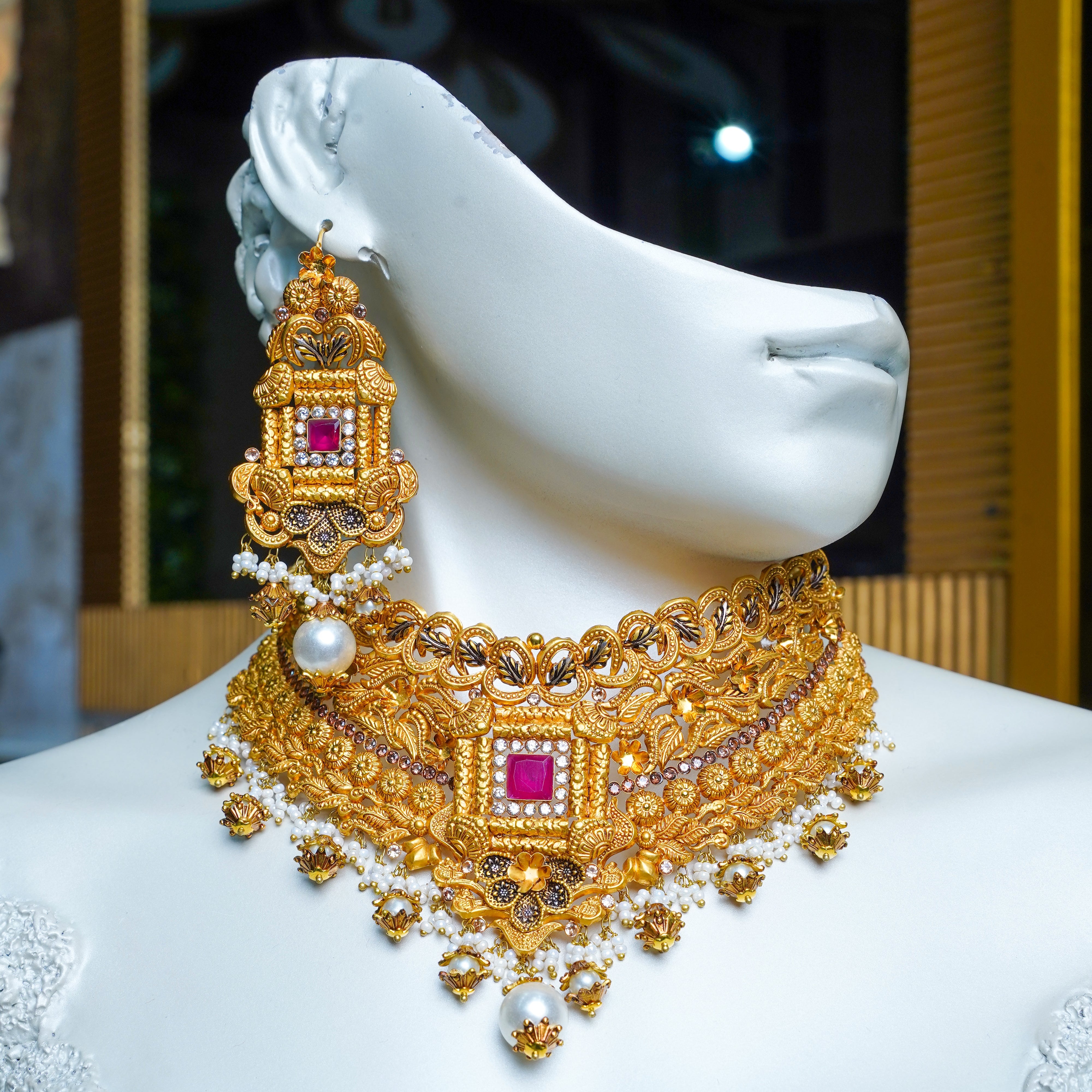 GOLD BRIDAL SET