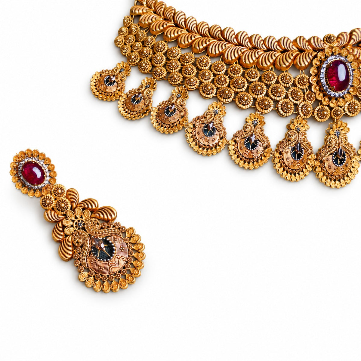 GOLD BRIDAL SET