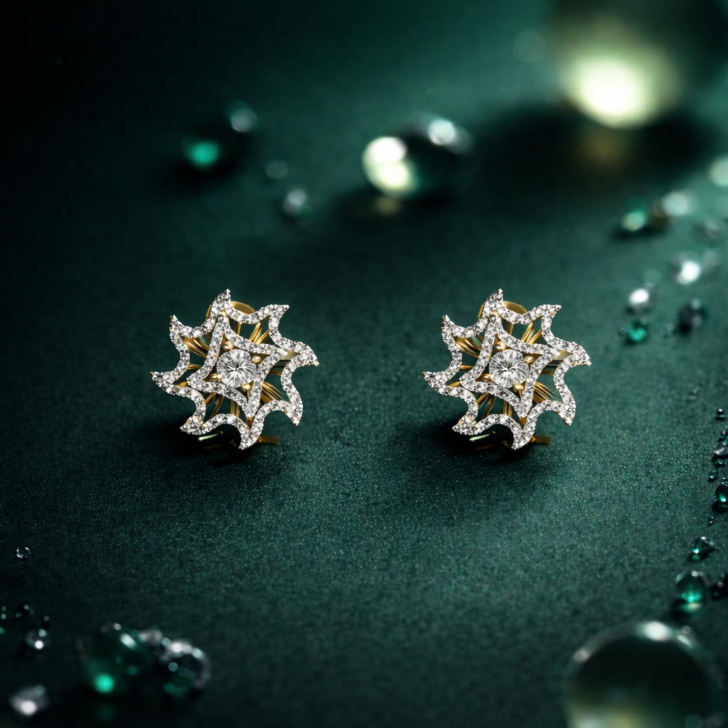 Diamond Locket Set