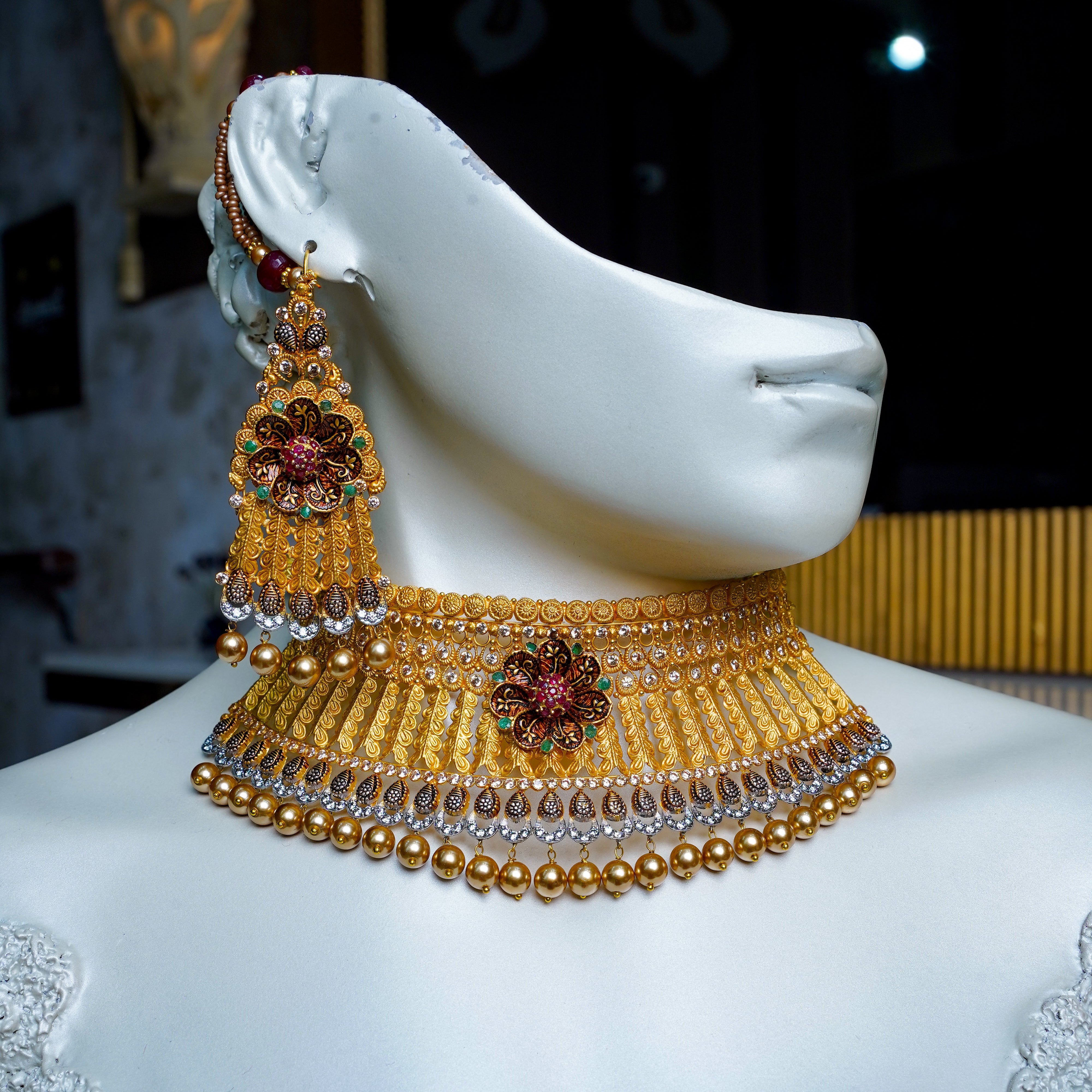 GOLD BRIDAL SET