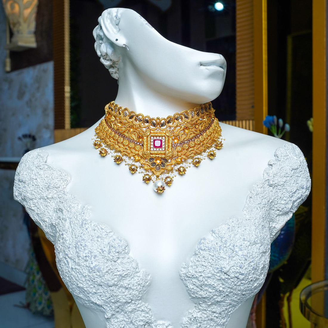 GOLD BRIDAL SET