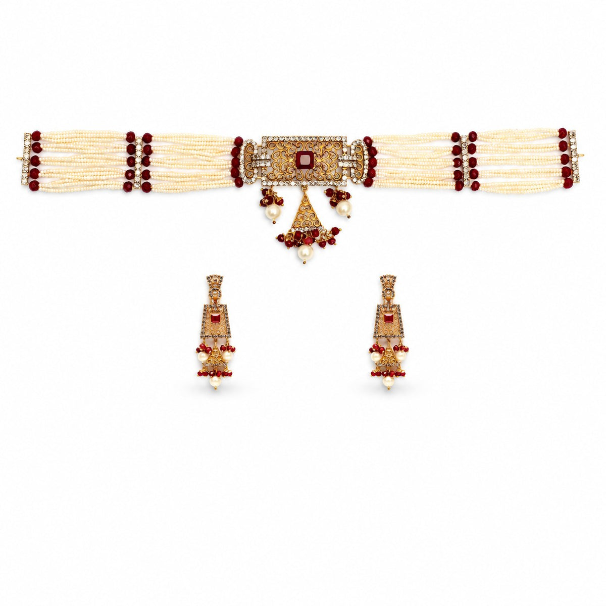 Gold Patti Set -LSEV234