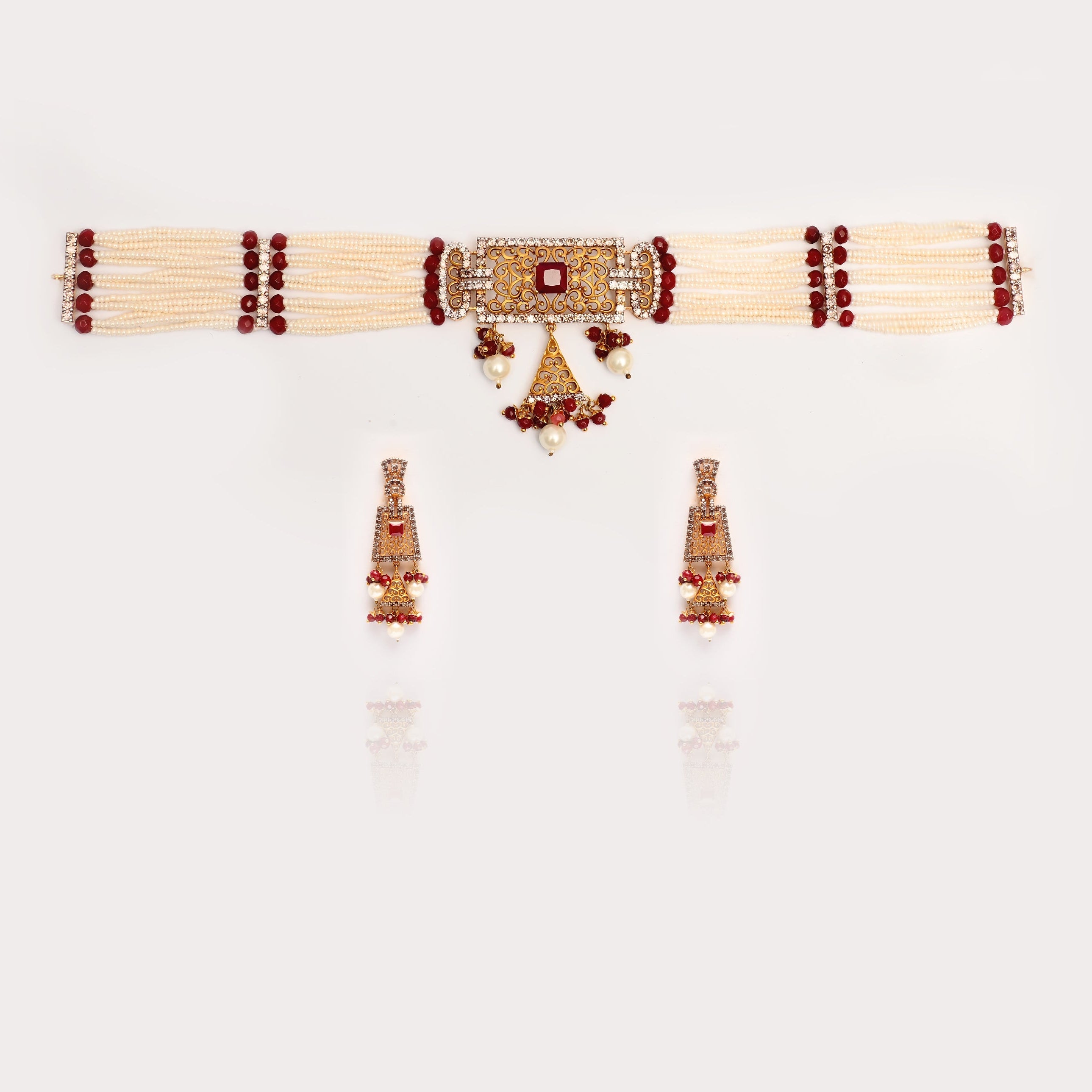 Gold Patti Set -LSEV234