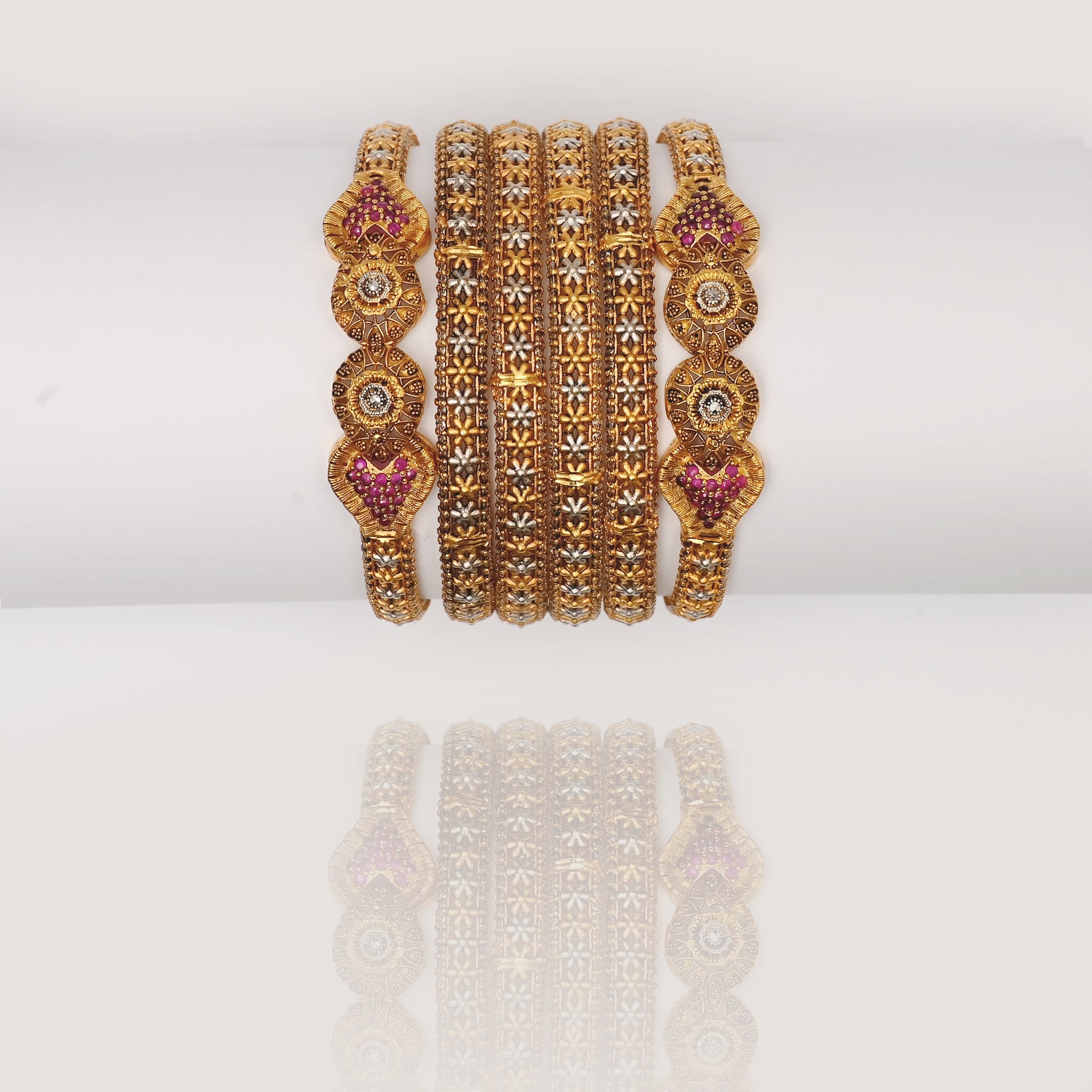 Gold Bangles -CHYA128