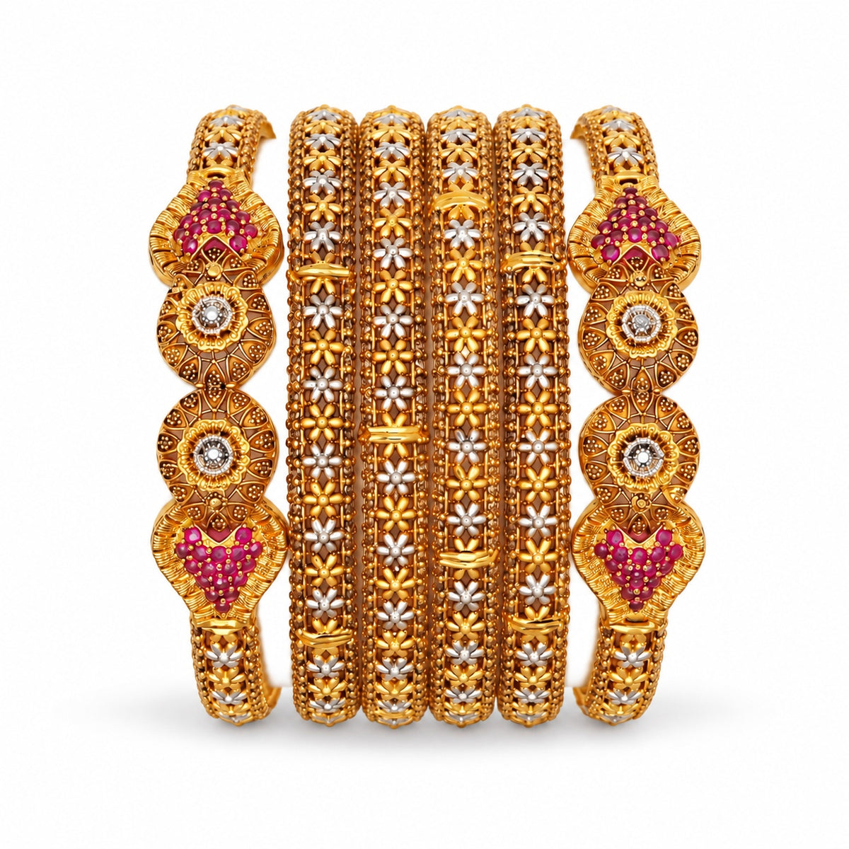 Gold Bangles -CHYA128