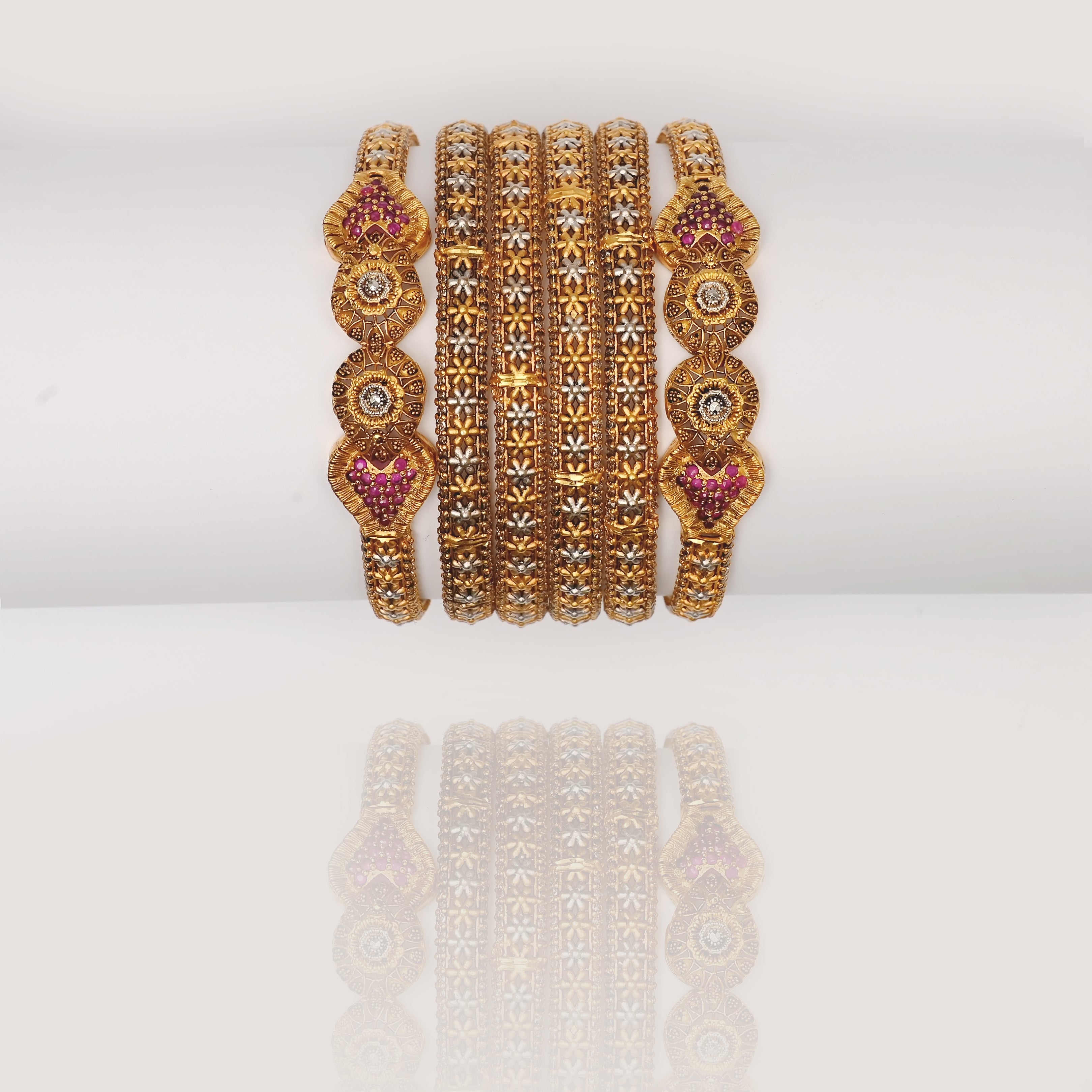 Gold Bangles -CHYA128
