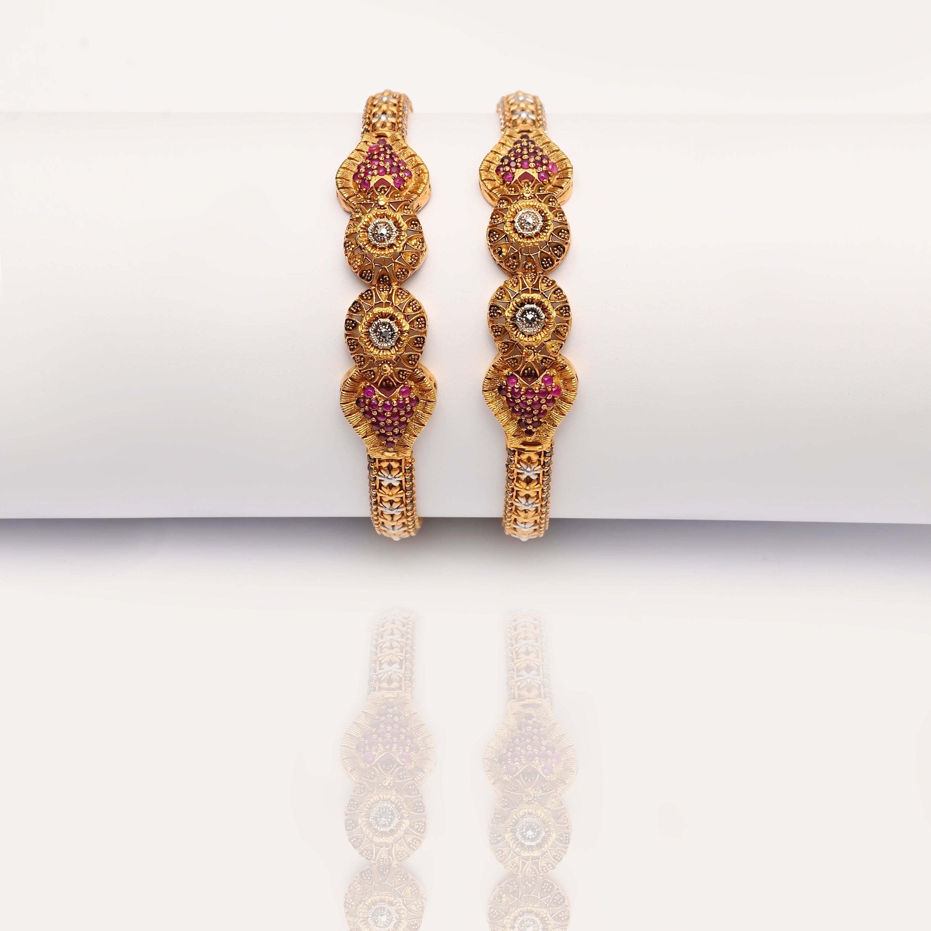 Gold Bangles -CHYA128