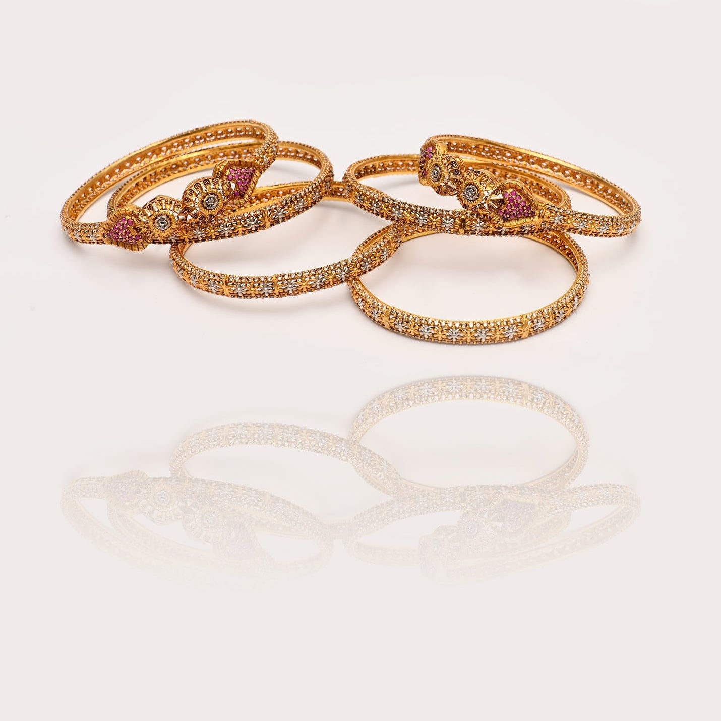 Gold Bangles -CHYA128