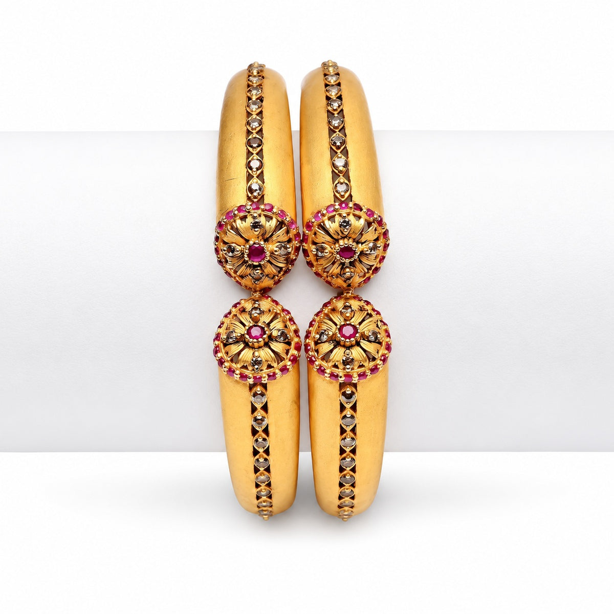 Gold Bangles - CHQ156G