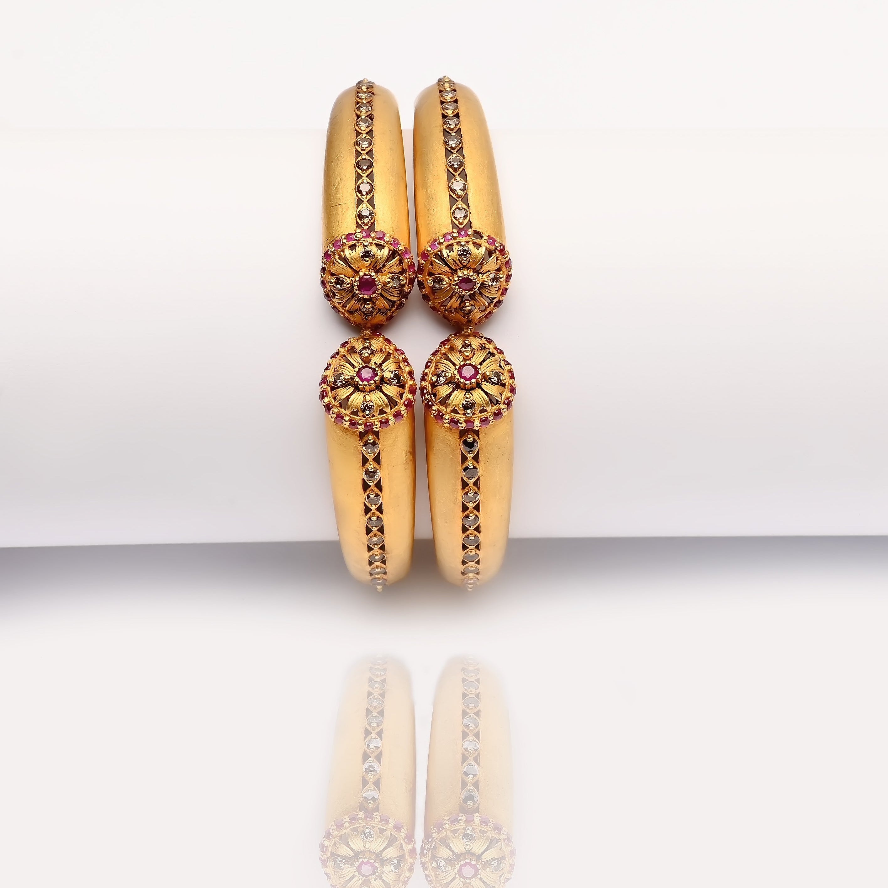 Gold Bangles - CHQ156G
