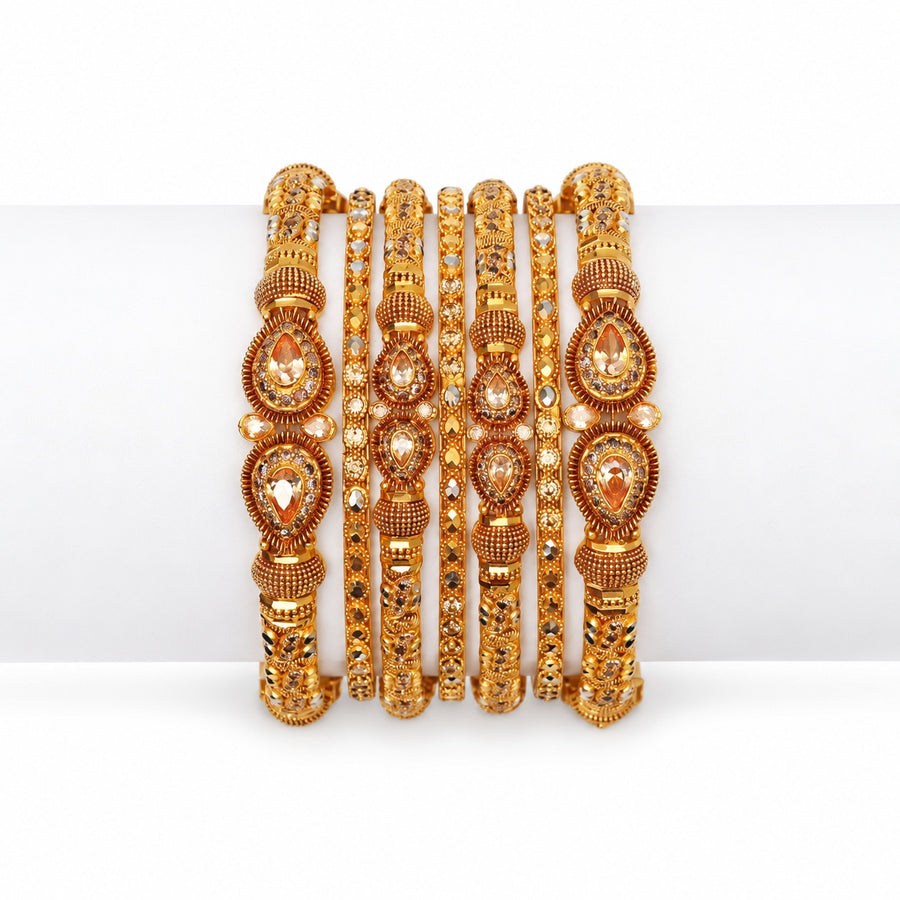 Gold Bangles - CHAS126