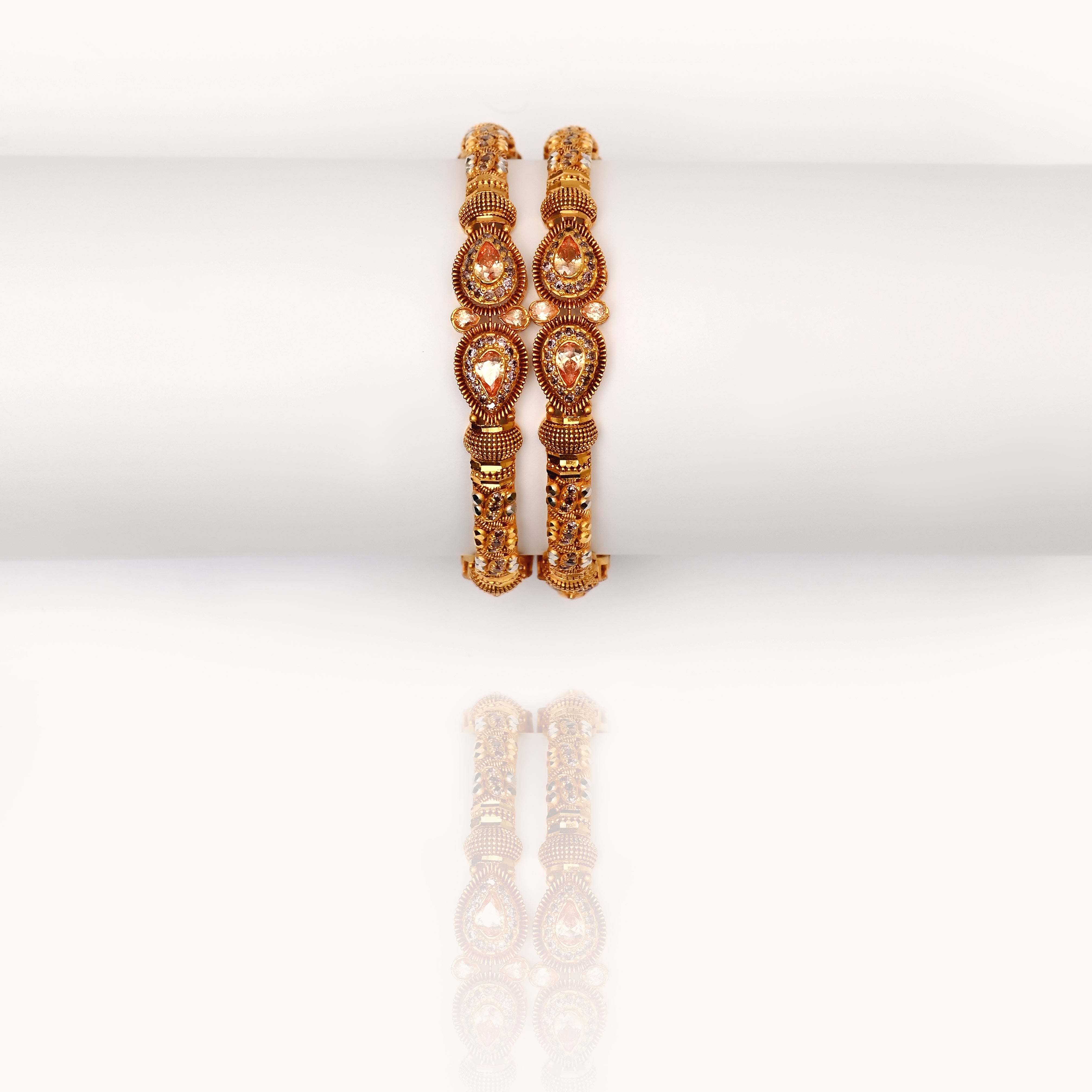 Gold Bangles - CHAS126