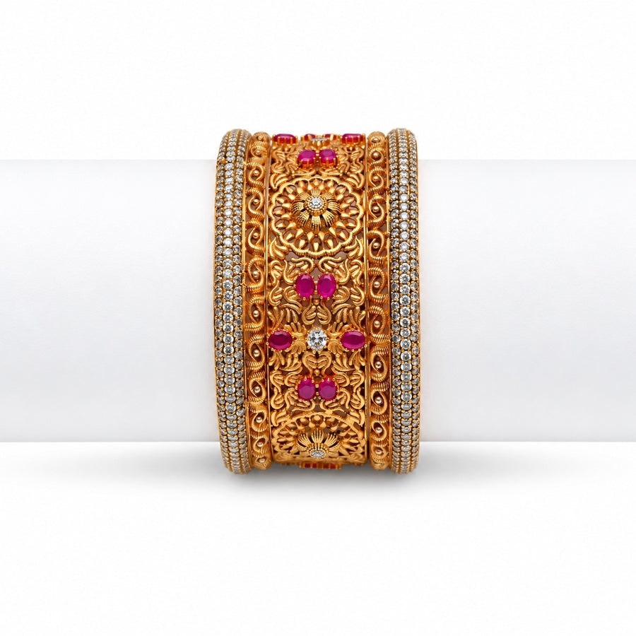 21K Gold Kangan for Women