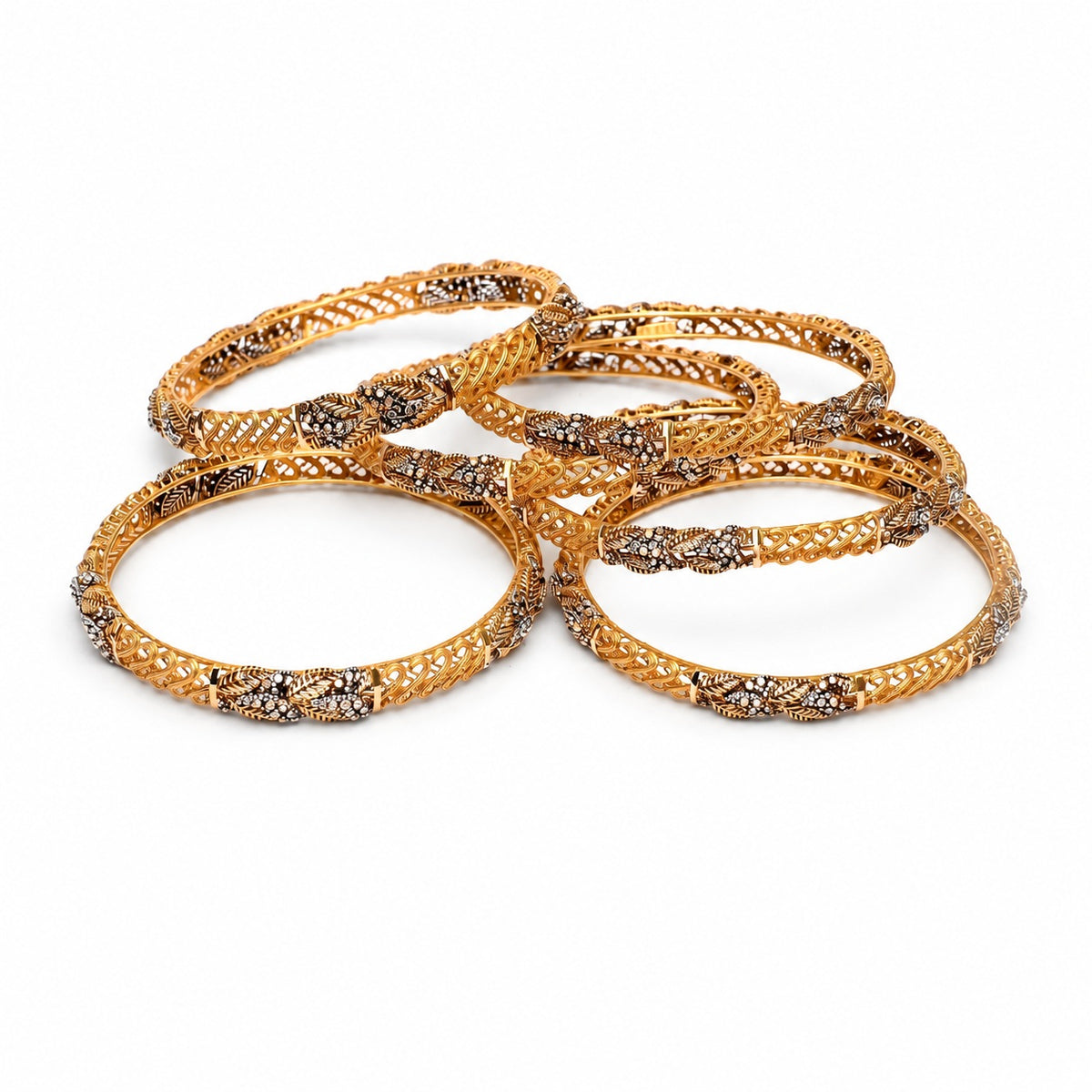 Gold Bangles -SSER245