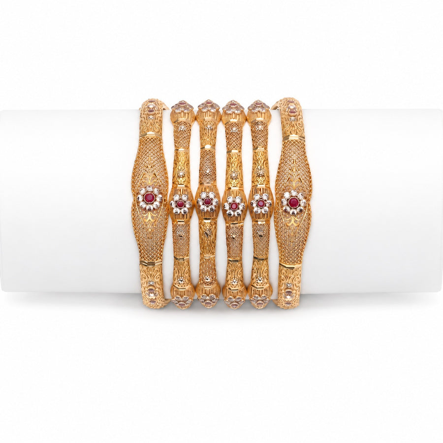 Gold Bangles - CH3667