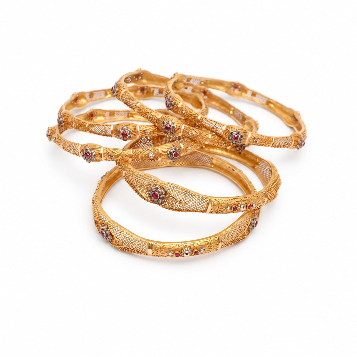 Gold Bangles -CH3667