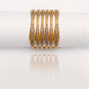 Gold Bangles - SSER123
