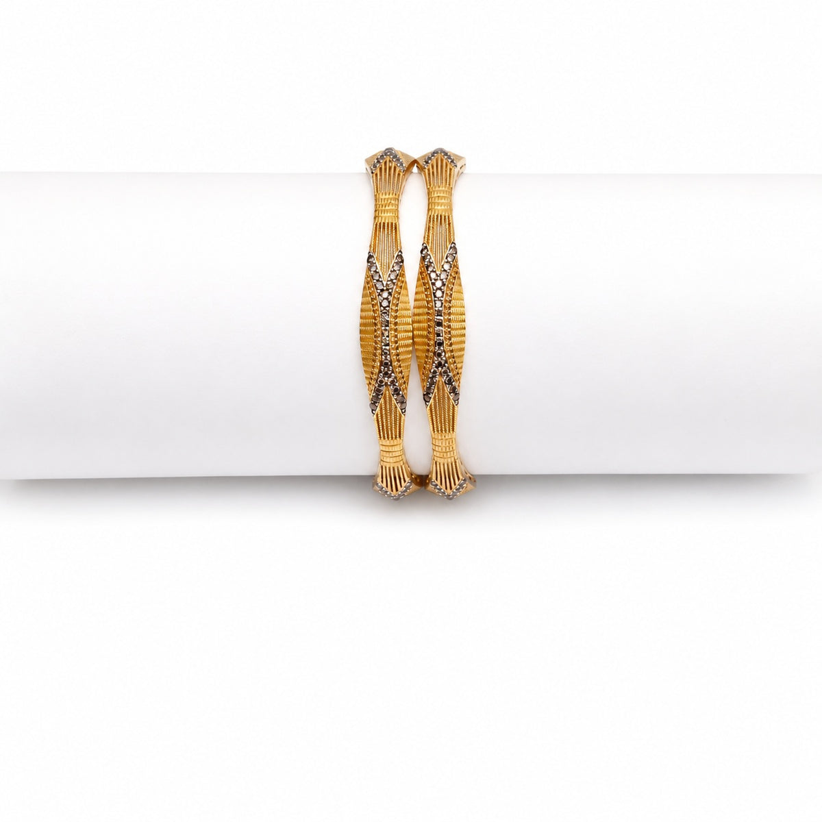 Gold Bangles - SSER123