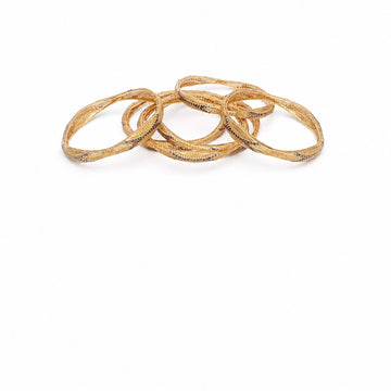 Gold Bangles - SSER123