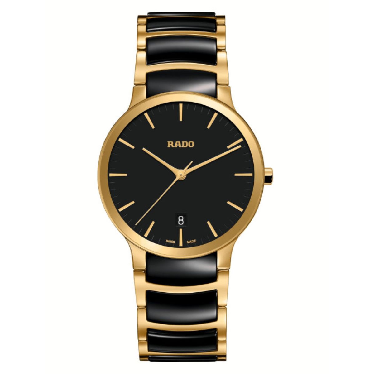Buy Rado Centrix Black Dial Quartz Watch
