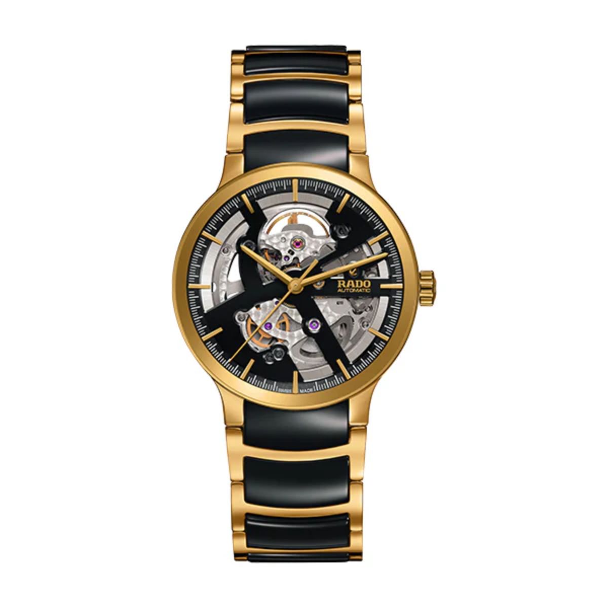 Rado Centrix Skeleton Dial Ceramic Watch