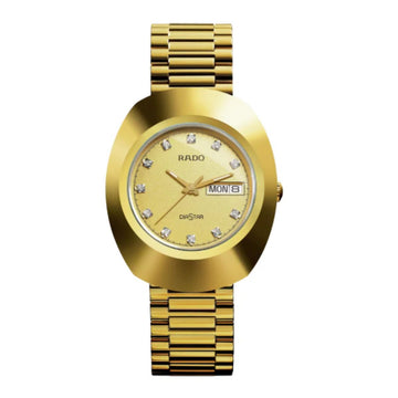Rado Diastar Gold Stainless Watch