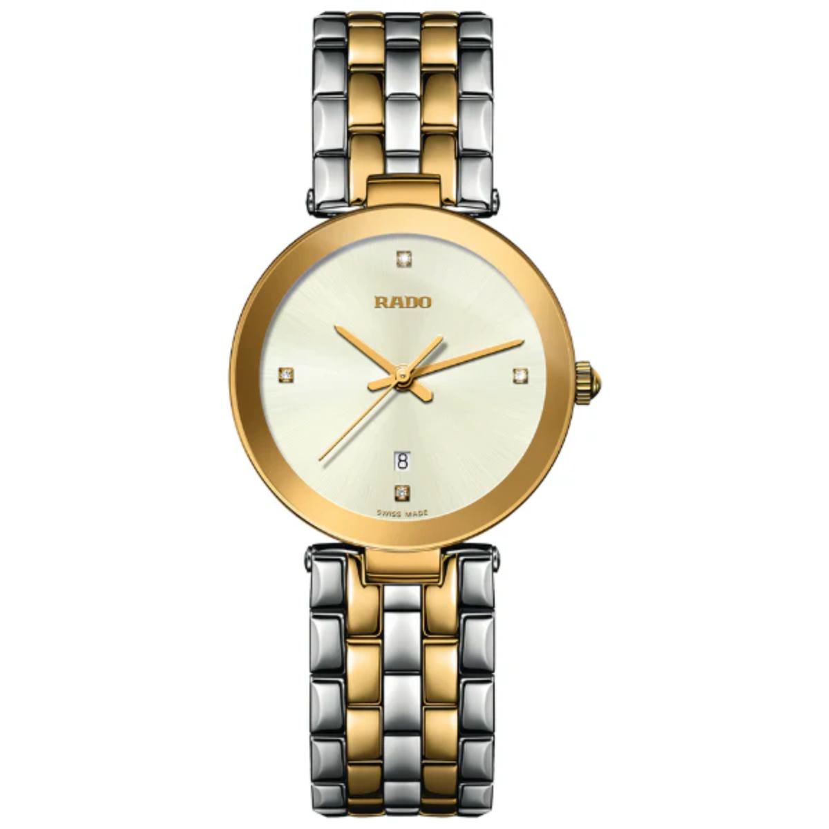 Rado Florence Stainless Steel Gold Watch