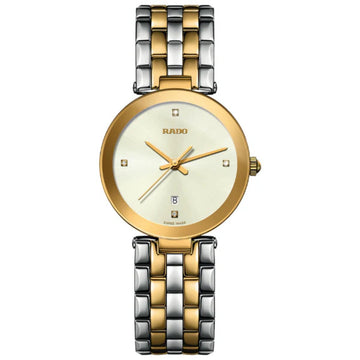 Rado Florence Stainless Steel Gold Watch