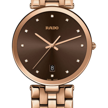 Rado Florence Brown Dial Diamond Watch