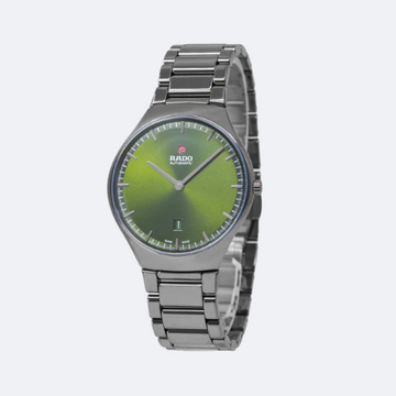 Rado Men's R27088312 True Thinline Green Dial Automatic