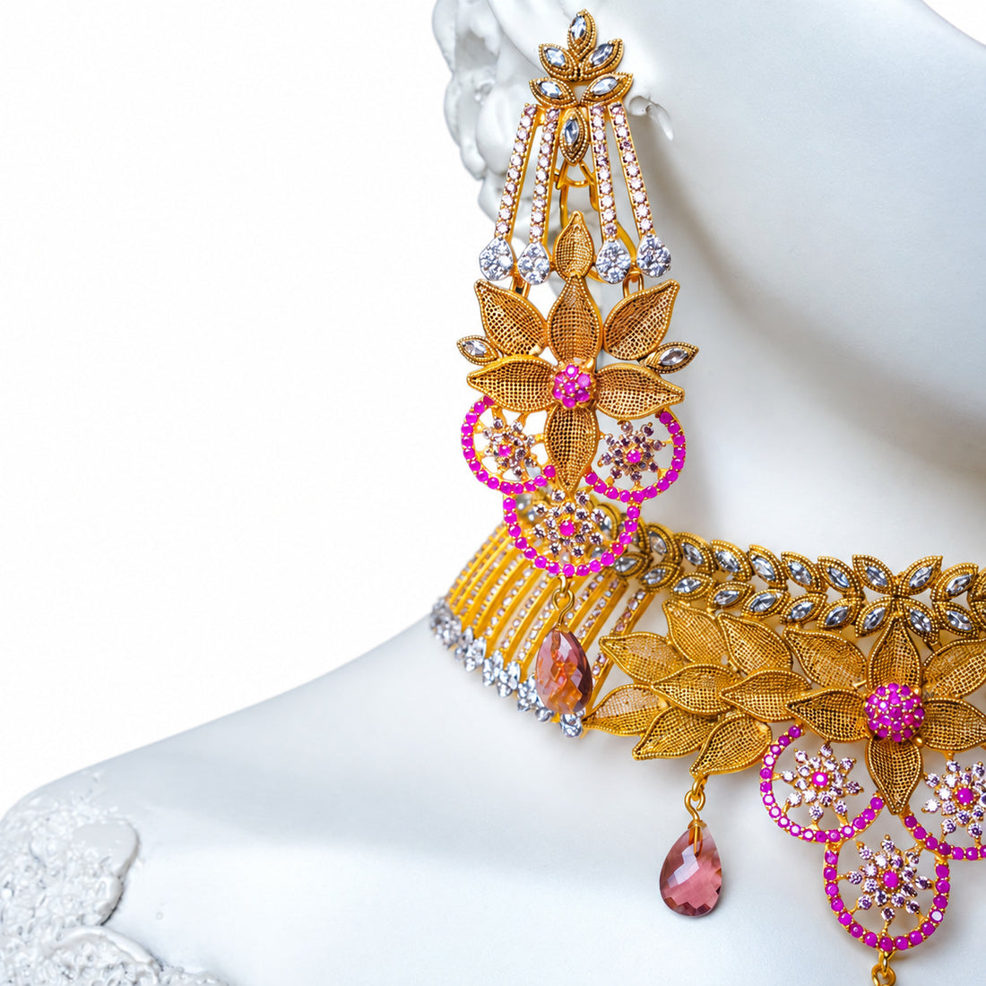 GOLD BRIDAL SET